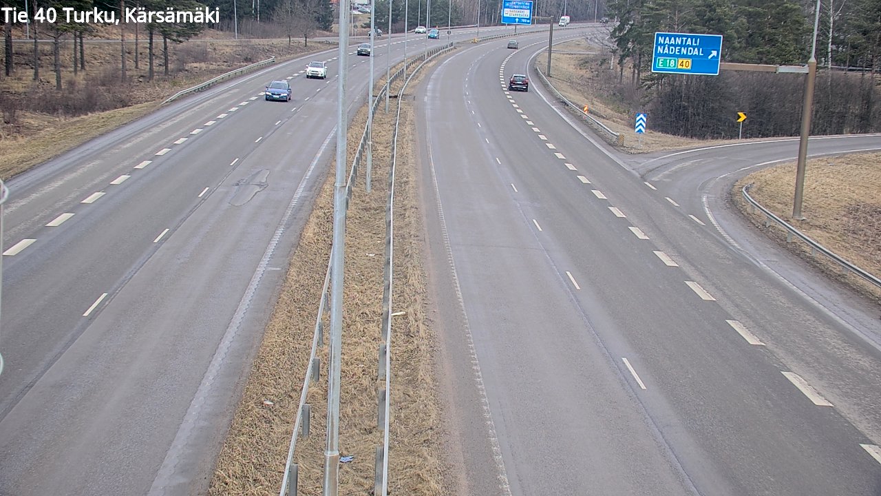 Kelikamerat Kuva Tie 40 Turku, Kärsämäki, Turku, Varsinais-Suomi