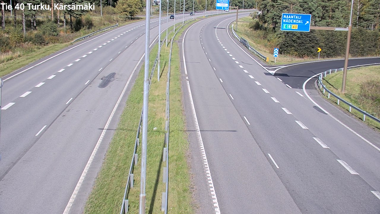 Kelikamerat Kuva Tie 40 Turku, Kärsämäki, Turku, Varsinais-Suomi