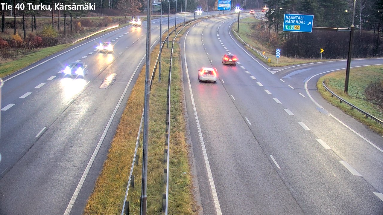 Kelikamerat Kuva Tie 40 Turku, Kärsämäki, Turku, Varsinais-Suomi