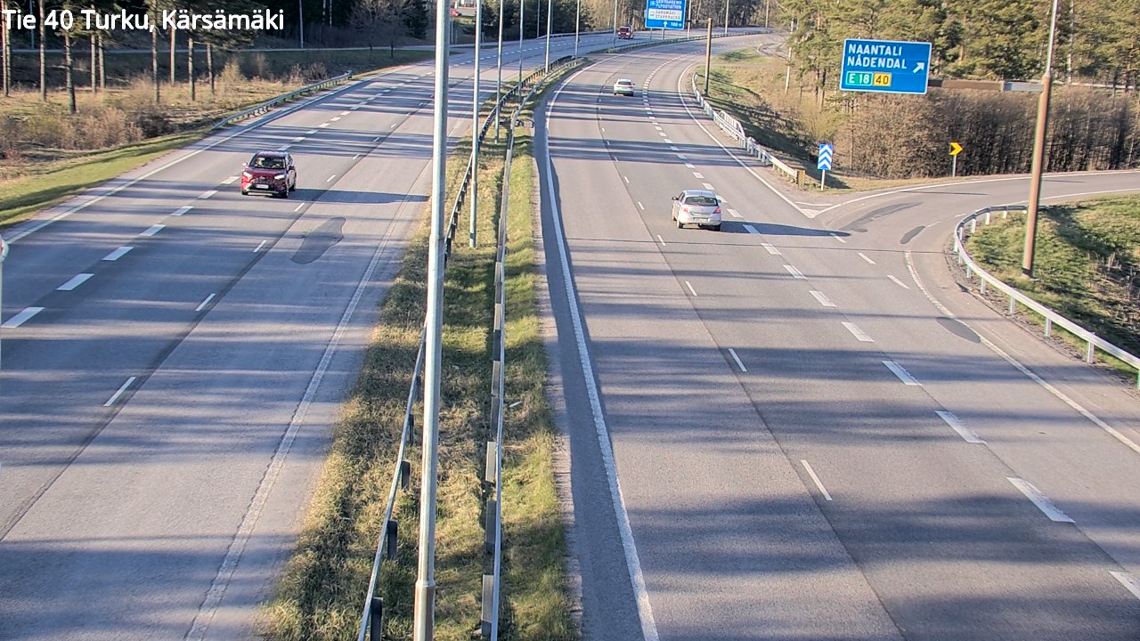 Kelikamerat Kuva Tie 40 Turku, Kärsämäki, Turku, Varsinais-Suomi