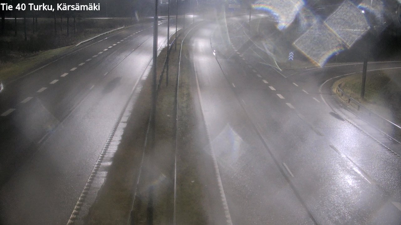 Weather Camera Image Väg 40 Åbo, Kärsämäki, Turku, Varsinais-Suomi