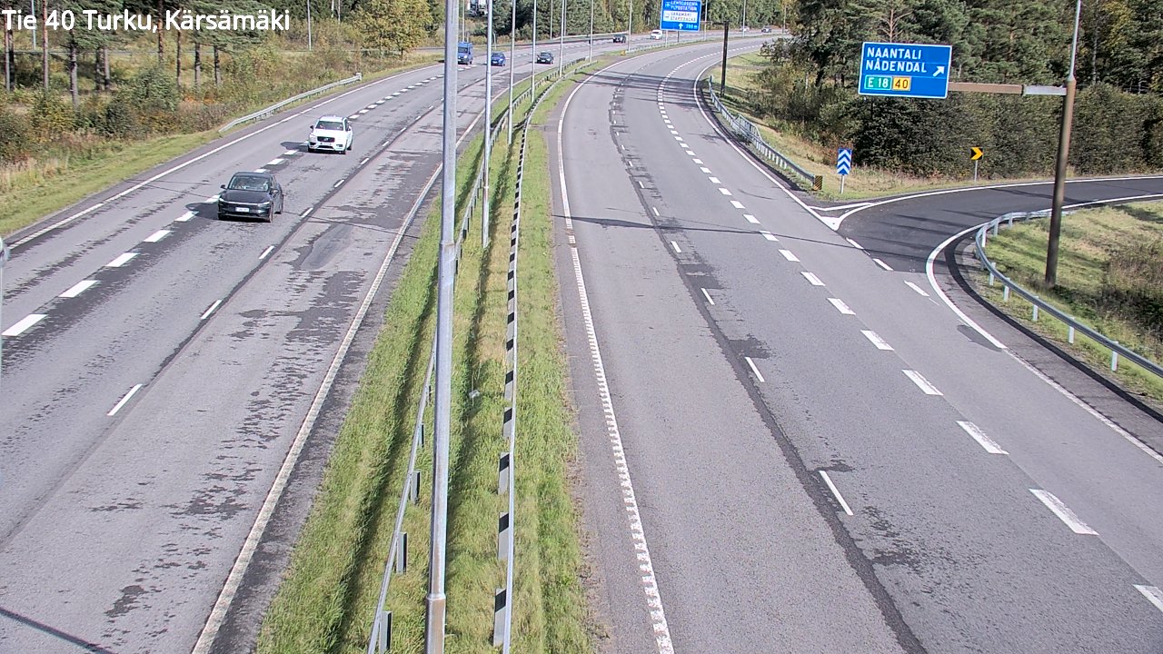 Kelikamerat Kuva Tie 40 Turku, Kärsämäki, Turku, Varsinais-Suomi