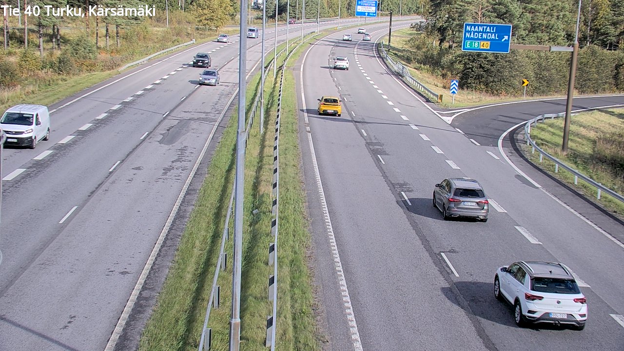Kelikamerat Kuva Tie 40 Turku, Kärsämäki, Turku, Varsinais-Suomi