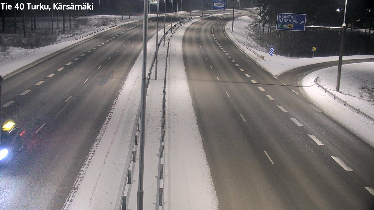 Kelikamerat Kuva Tie 40 Turku, Kärsämäki, Turku, Varsinais-Suomi