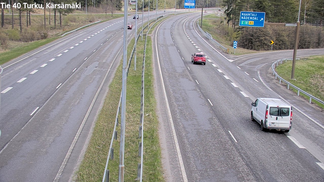 Kelikamerat Kuva Tie 40 Turku, Kärsämäki, Turku, Varsinais-Suomi