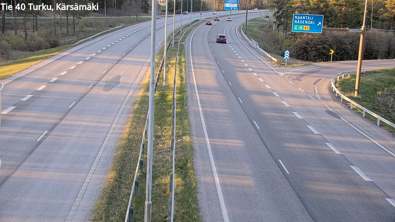 Kelikamerat Kuva Tie 40 Turku, Kärsämäki, Turku, Varsinais-Suomi