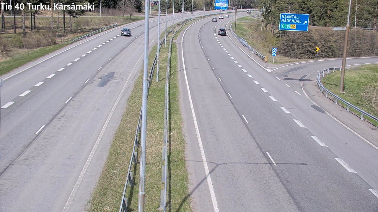 Kelikamerat Kuva Tie 40 Turku, Kärsämäki, Turku, Varsinais-Suomi