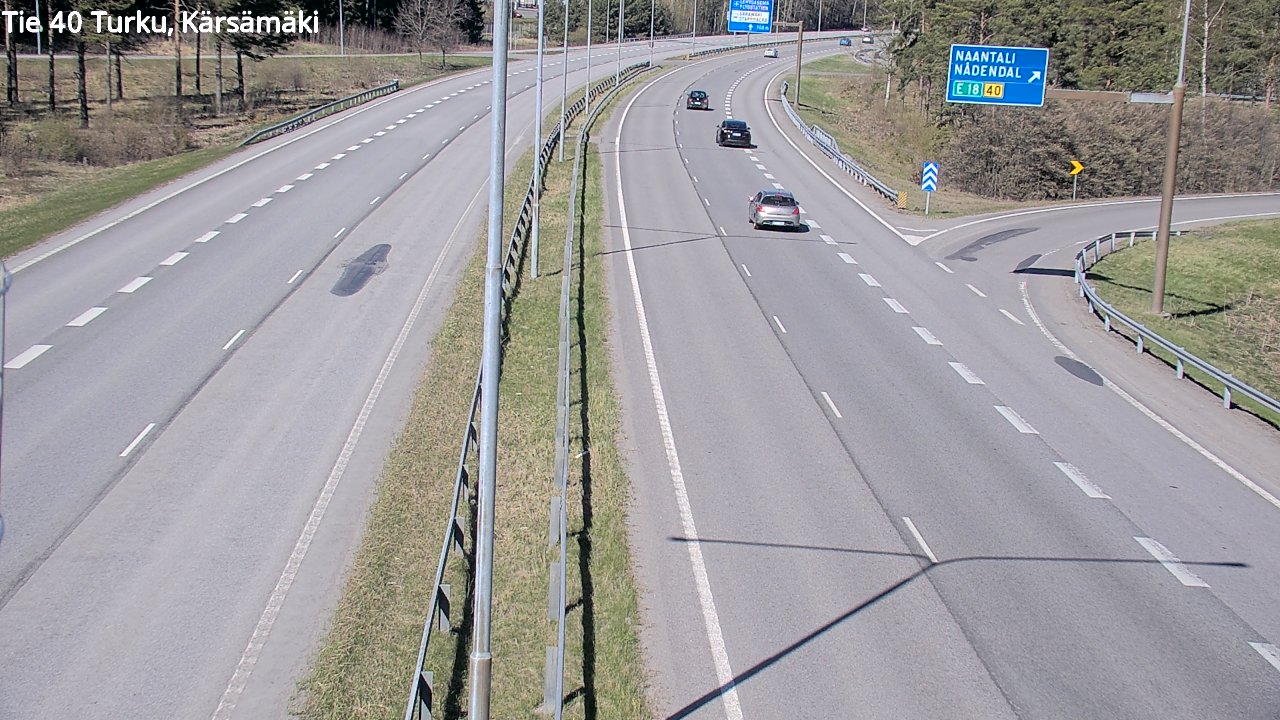 Kelikamerat Kuva Tie 40 Turku, Kärsämäki, Turku, Varsinais-Suomi