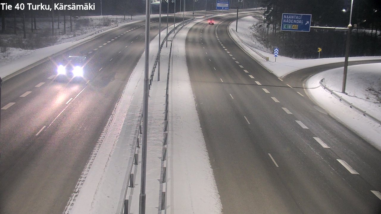 Kelikamerat Kuva Tie 40 Turku, Kärsämäki, Turku, Varsinais-Suomi