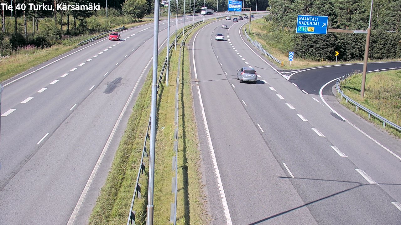 Kelikamerat Kuva Tie 40 Turku, Kärsämäki, Turku, Varsinais-Suomi