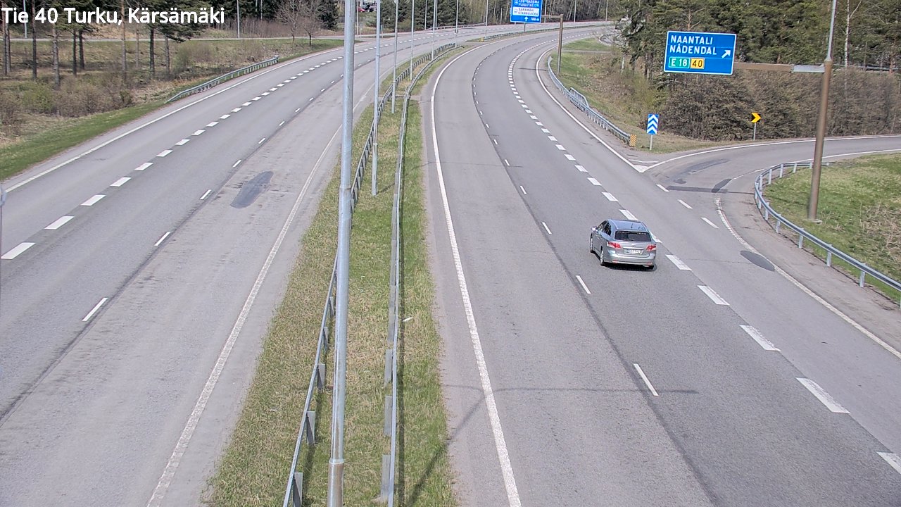 Kelikamerat Kuva Tie 40 Turku, Kärsämäki, Turku, Varsinais-Suomi