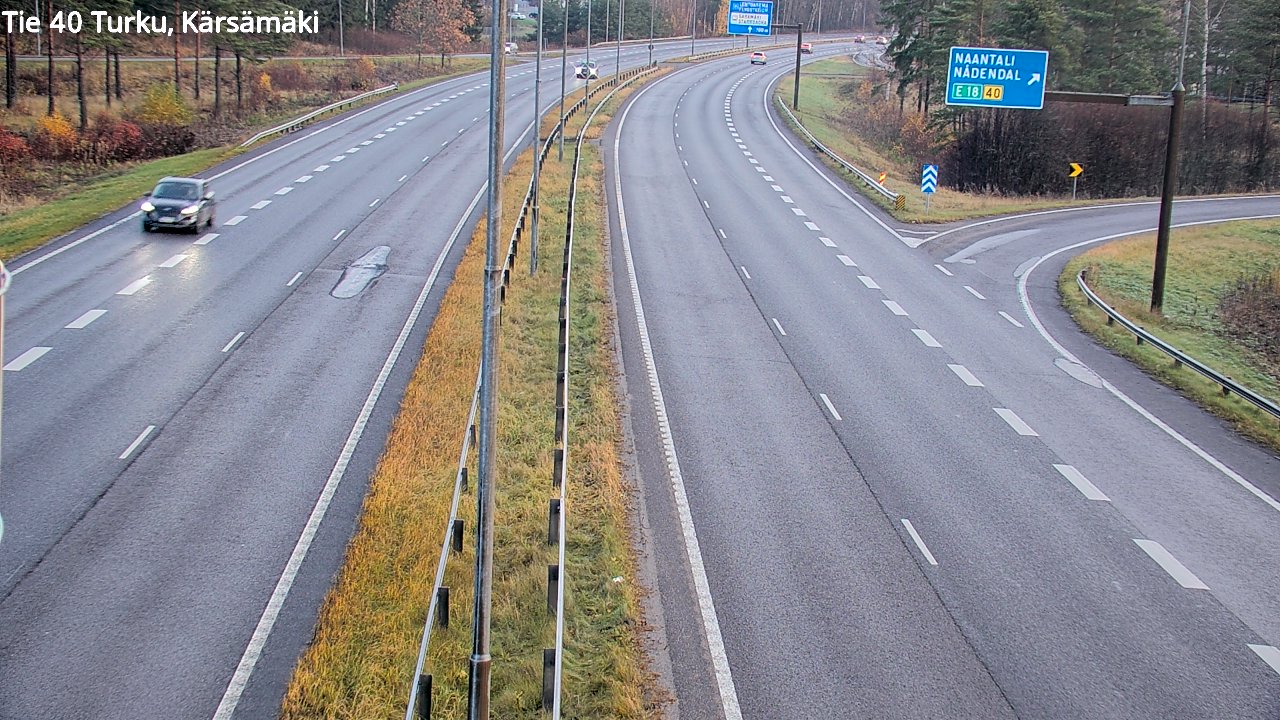 Kelikamerat Kuva Tie 40 Turku, Kärsämäki, Turku, Varsinais-Suomi