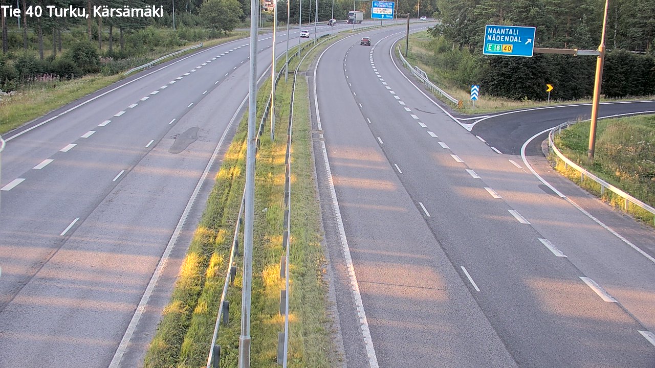 Kelikamerat Kuva Tie 40 Turku, Kärsämäki, Turku, Varsinais-Suomi