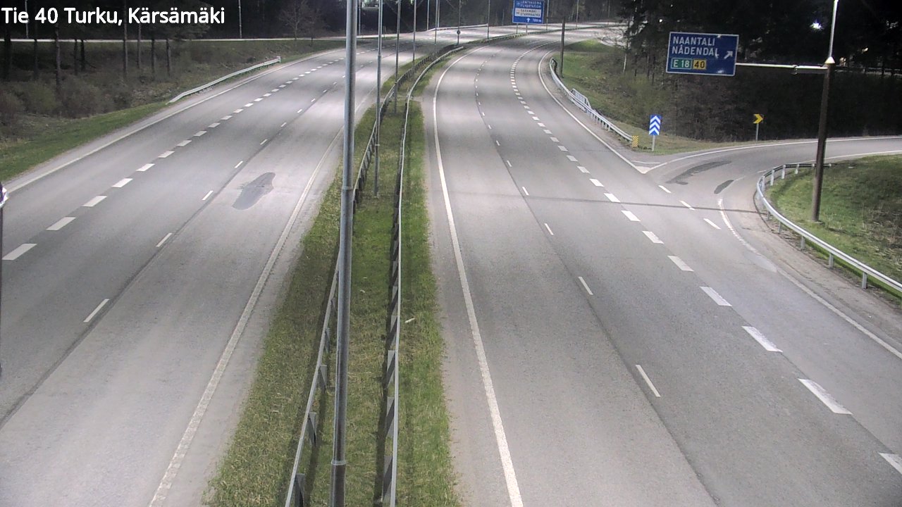 Kelikamerat Kuva Tie 40 Turku, Kärsämäki, Turku, Varsinais-Suomi