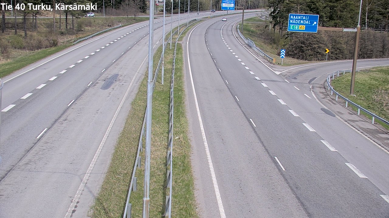 Kelikamerat Kuva Tie 40 Turku, Kärsämäki, Turku, Varsinais-Suomi