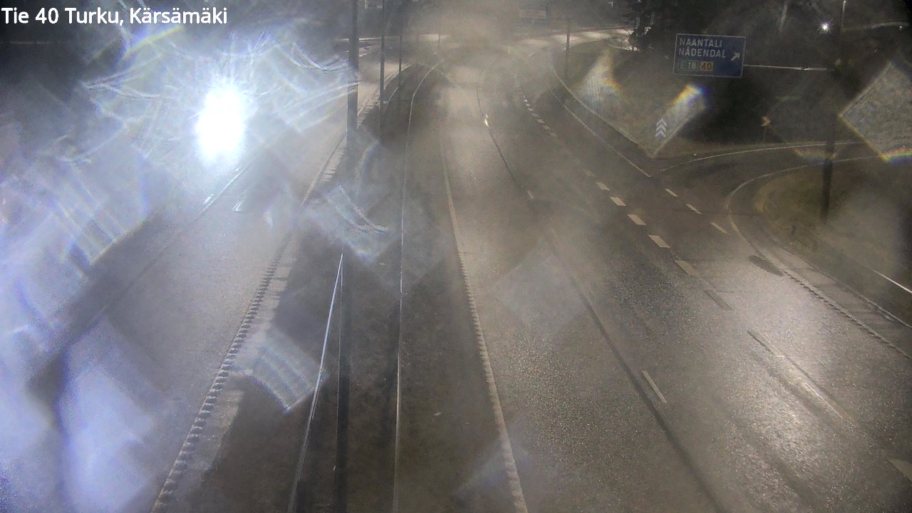 Weather Camera Image Väg 40 Åbo, Kärsämäki, Turku, Varsinais-Suomi