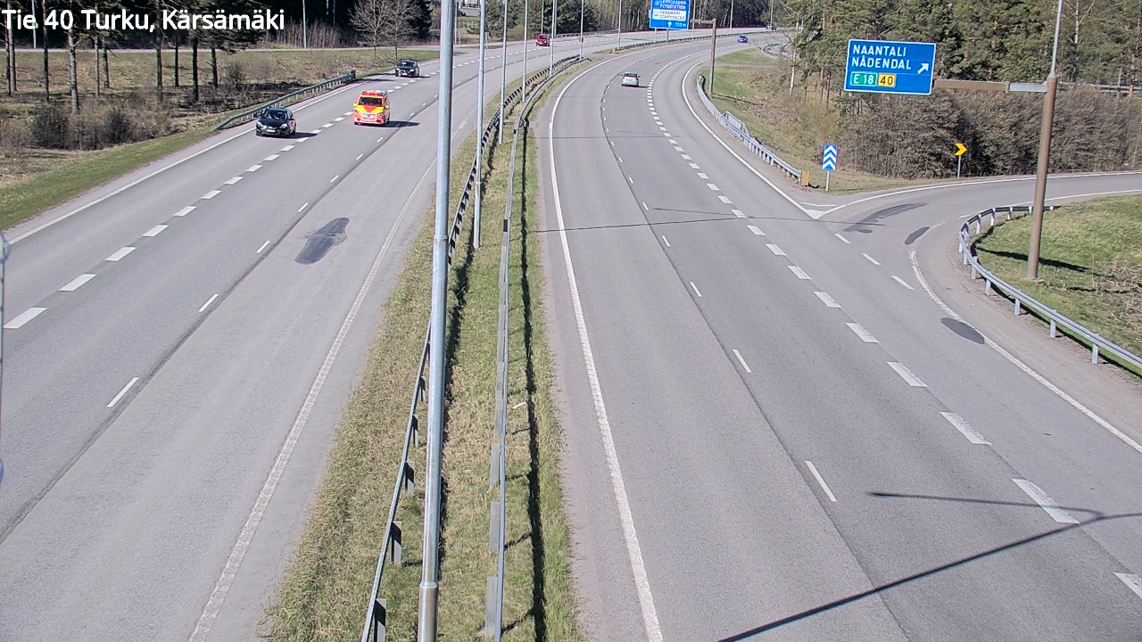 Kelikamerat Kuva Tie 40 Turku, Kärsämäki, Turku, Varsinais-Suomi