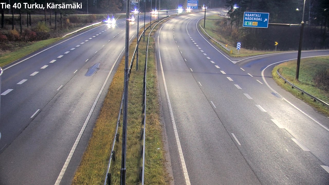 Kelikamerat Kuva Tie 40 Turku, Kärsämäki, Turku, Varsinais-Suomi