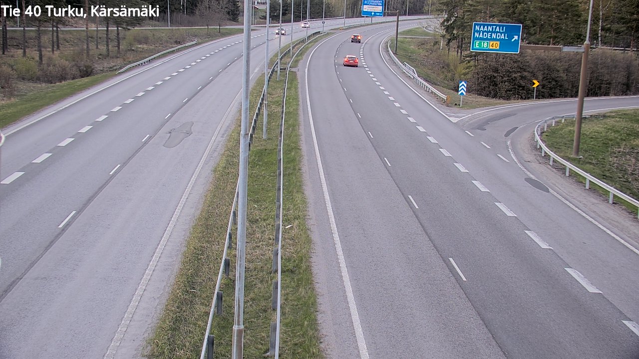 Kelikamerat Kuva Tie 40 Turku, Kärsämäki, Turku, Varsinais-Suomi