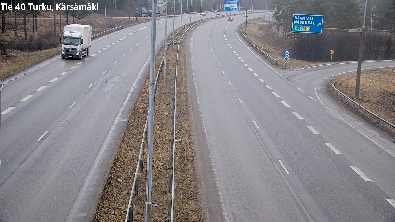 Kelikamerat Kuva Tie 40 Turku, Kärsämäki, Turku, Varsinais-Suomi