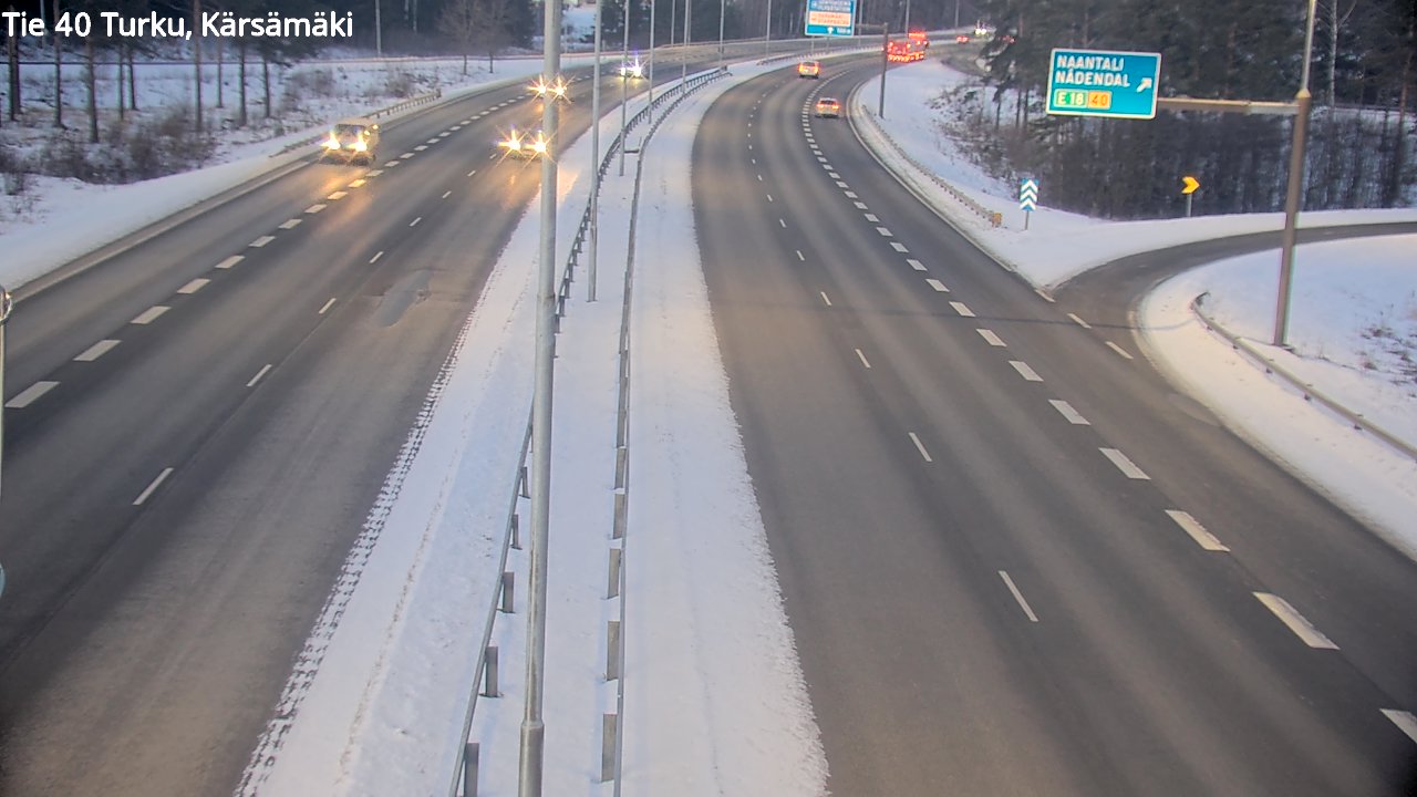 Kelikamerat Kuva Tie 40 Turku, Kärsämäki, Turku, Varsinais-Suomi