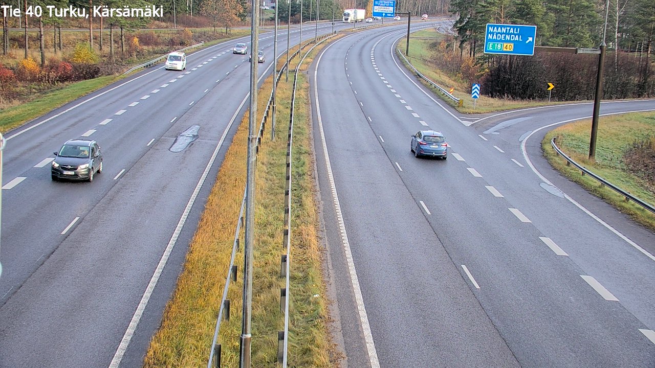 Kelikamerat Kuva Tie 40 Turku, Kärsämäki, Turku, Varsinais-Suomi
