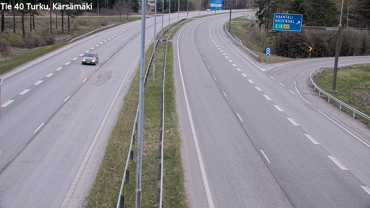 Kelikamerat Kuva Tie 40 Turku, Kärsämäki, Turku, Varsinais-Suomi
