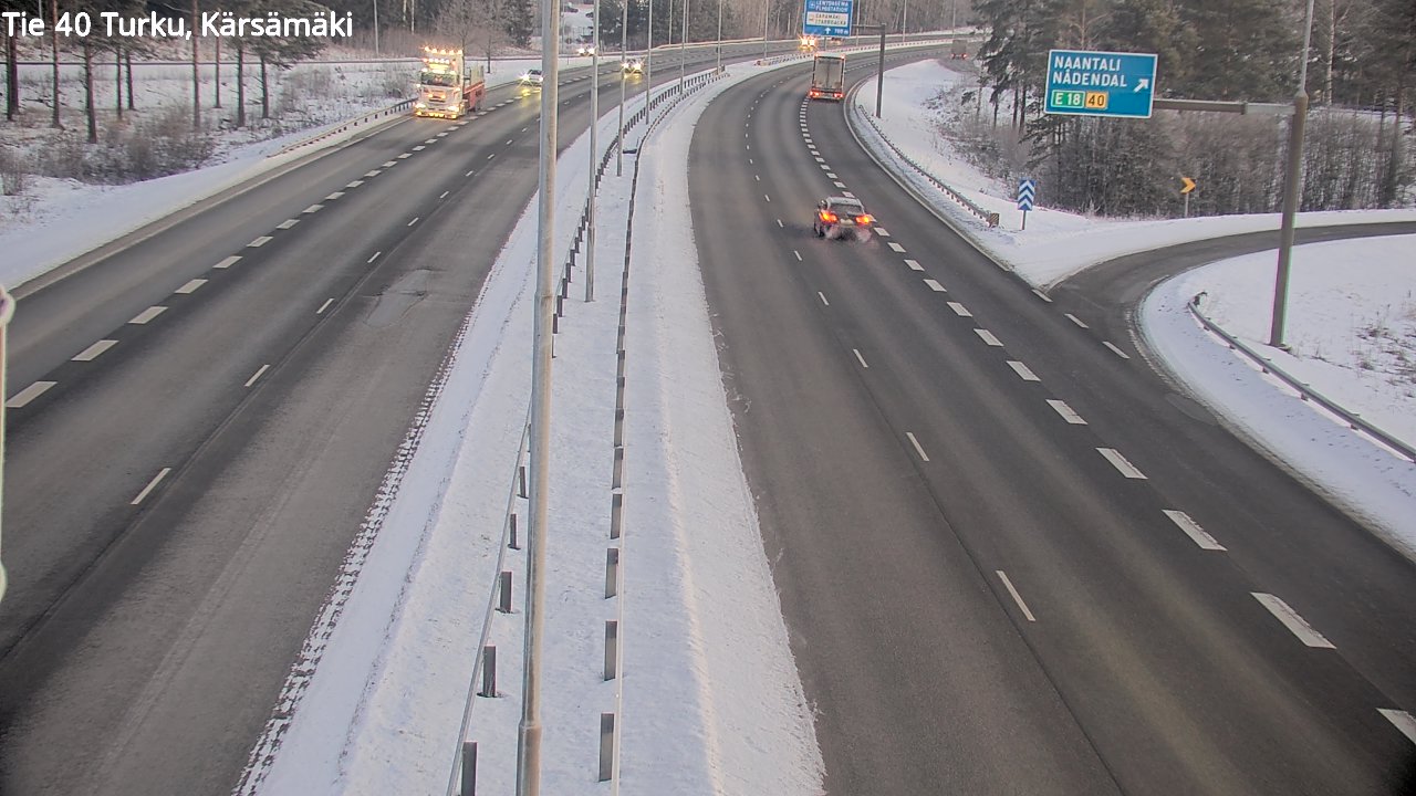 Kelikamerat Kuva Tie 40 Turku, Kärsämäki, Turku, Varsinais-Suomi