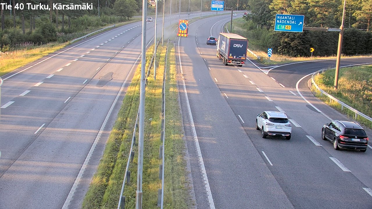 Kelikamerat Kuva Tie 40 Turku, Kärsämäki, Turku, Varsinais-Suomi