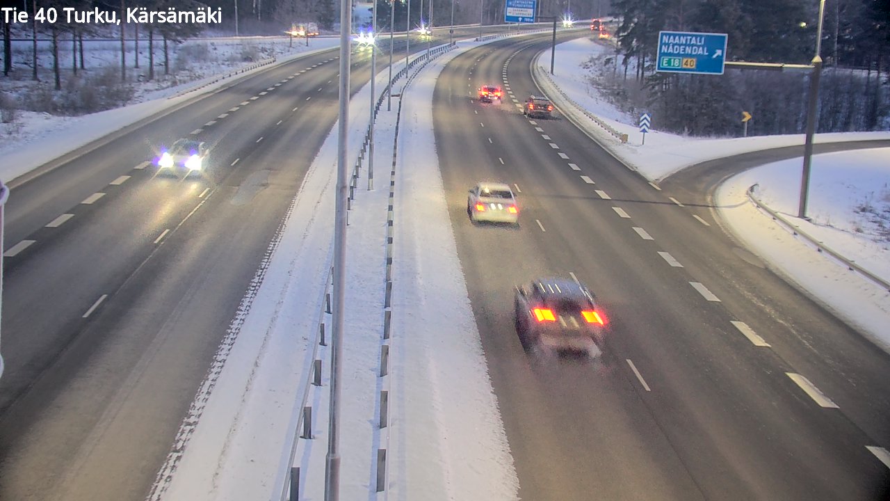 Kelikamerat Kuva Tie 40 Turku, Kärsämäki, Turku, Varsinais-Suomi