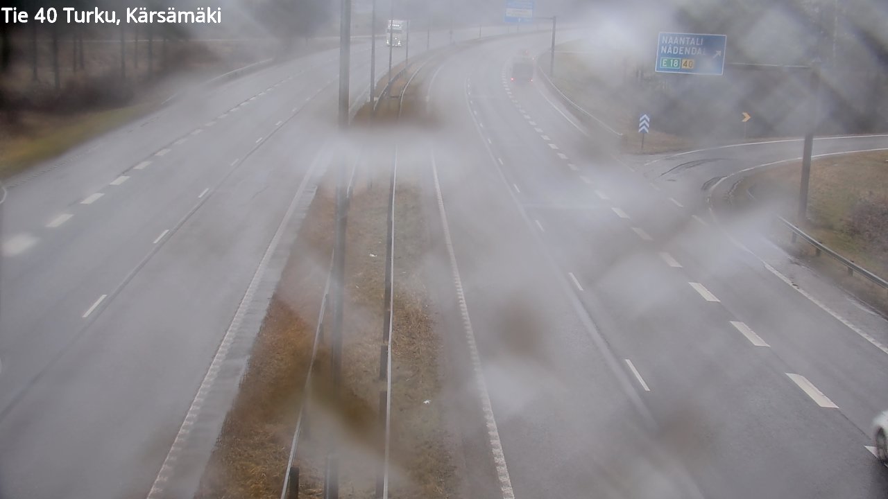 Weather Camera Image Väg 40 Åbo, Kärsämäki, Turku, Varsinais-Suomi