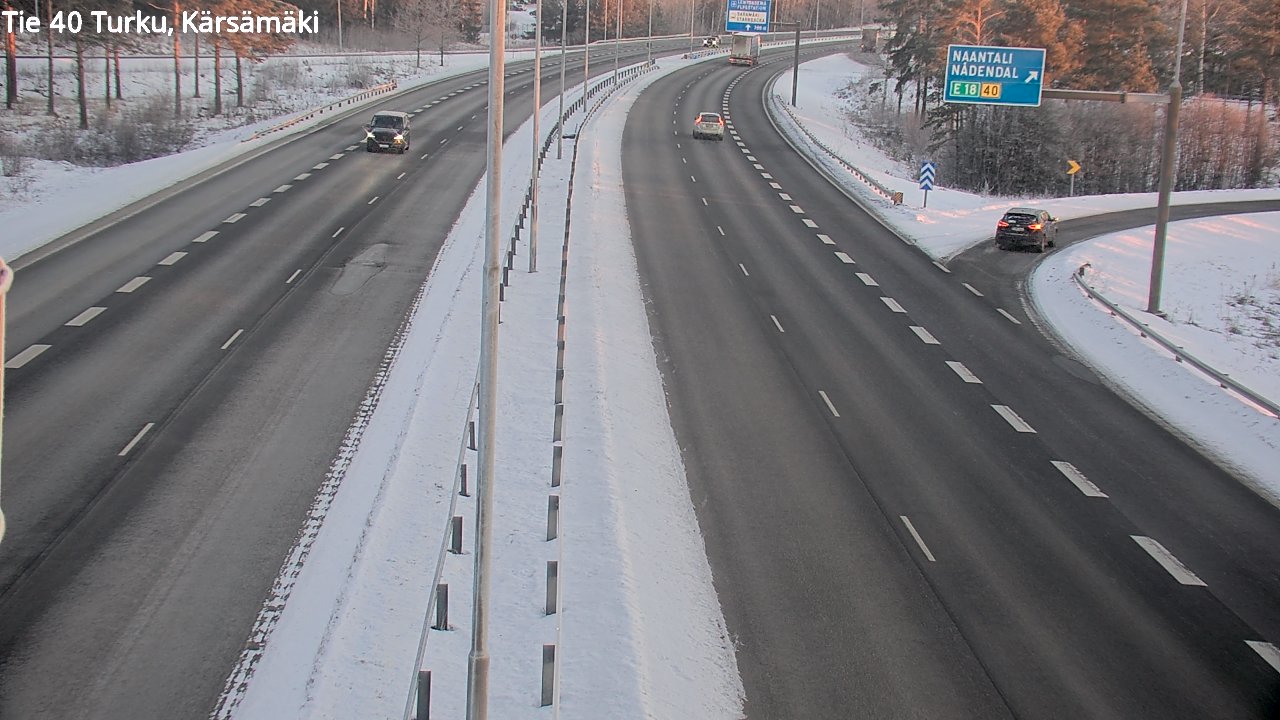 Kelikamerat Kuva Tie 40 Turku, Kärsämäki, Turku, Varsinais-Suomi