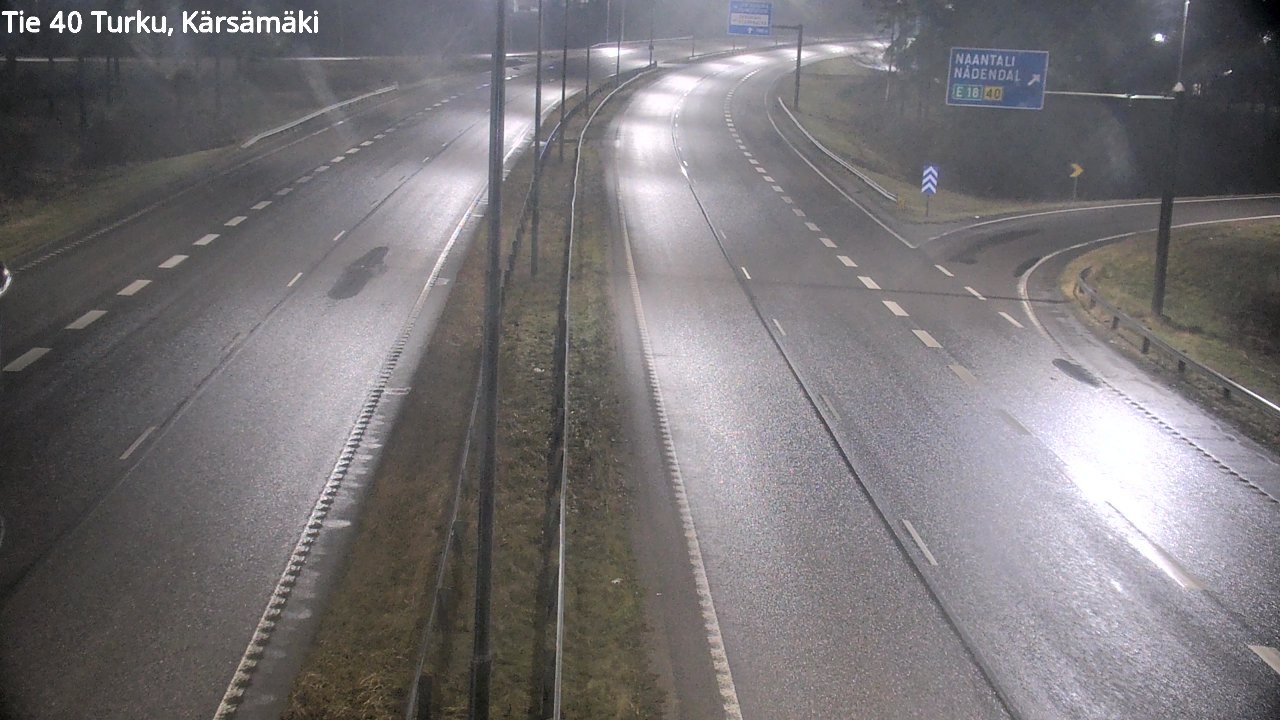 Weather Camera Image Väg 40 Åbo, Kärsämäki, Turku, Varsinais-Suomi