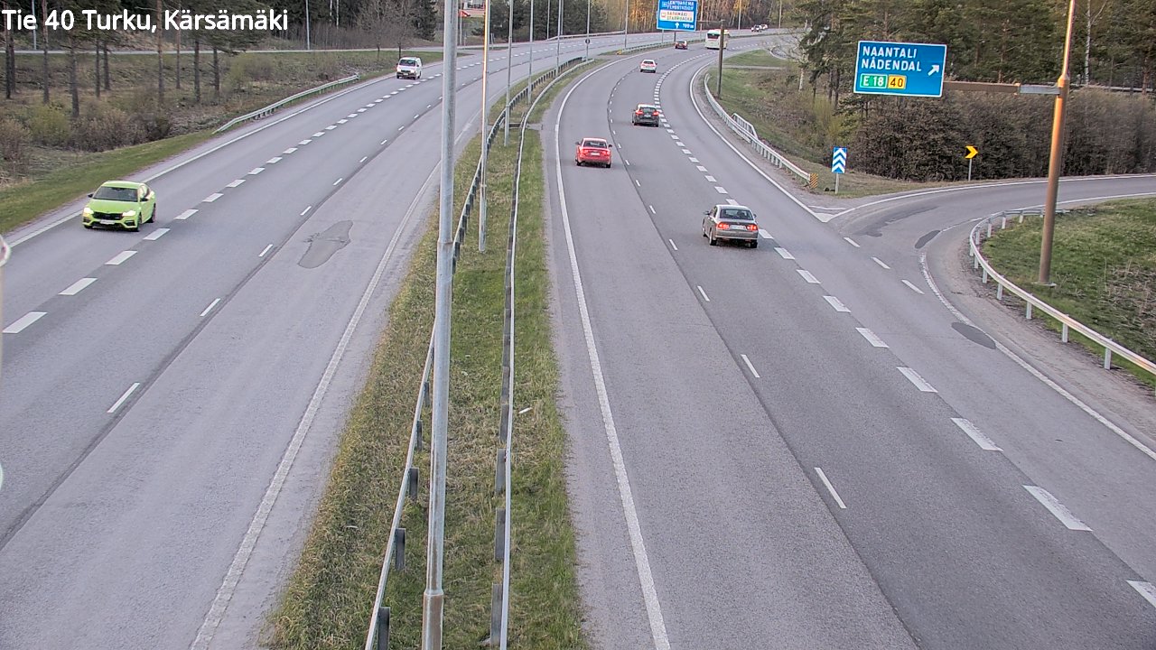 Kelikamerat Kuva Tie 40 Turku, Kärsämäki, Turku, Varsinais-Suomi
