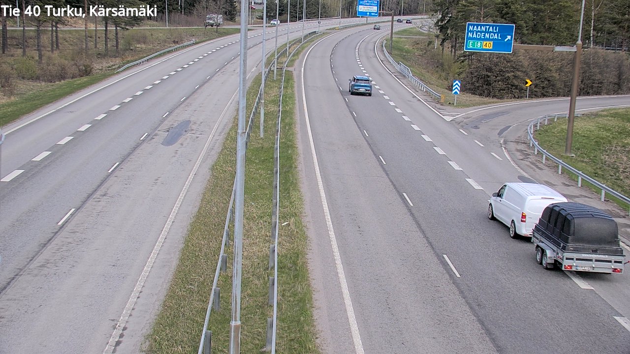 Kelikamerat Kuva Tie 40 Turku, Kärsämäki, Turku, Varsinais-Suomi