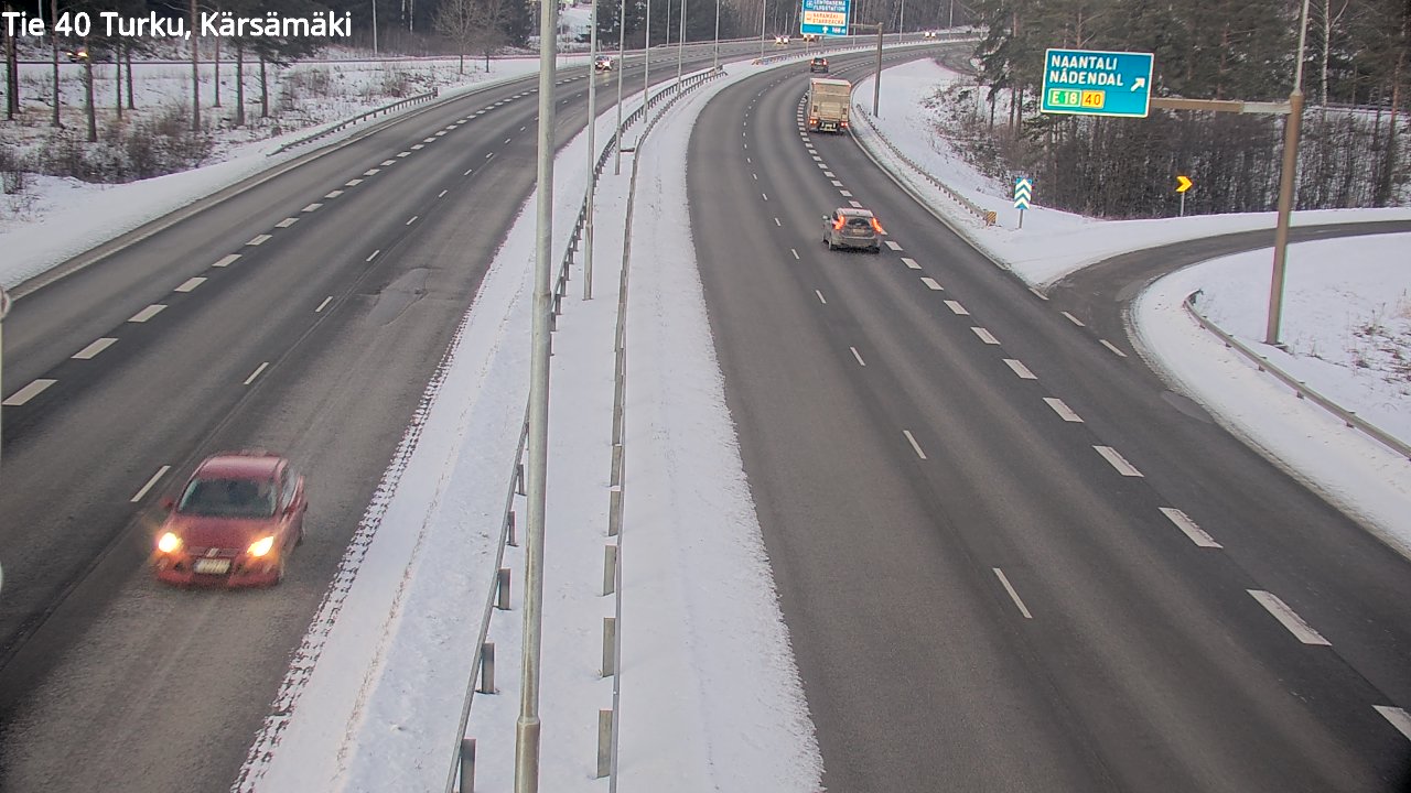 Kelikamerat Kuva Tie 40 Turku, Kärsämäki, Turku, Varsinais-Suomi