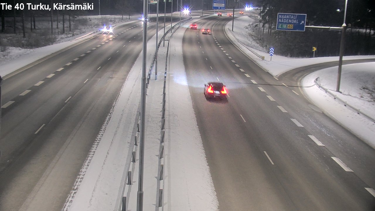 Kelikamerat Kuva Tie 40 Turku, Kärsämäki, Turku, Varsinais-Suomi