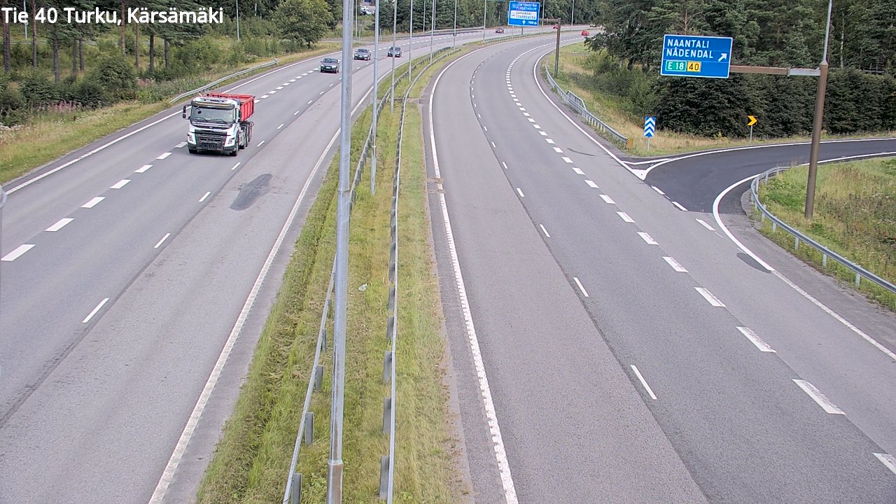 Kelikamerat Kuva Tie 40 Turku, Kärsämäki, Turku, Varsinais-Suomi