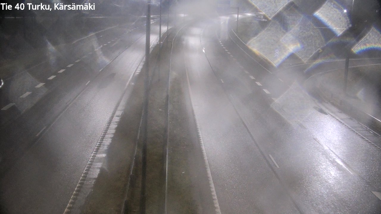 Weather Camera Image Väg 40 Åbo, Kärsämäki, Turku, Varsinais-Suomi