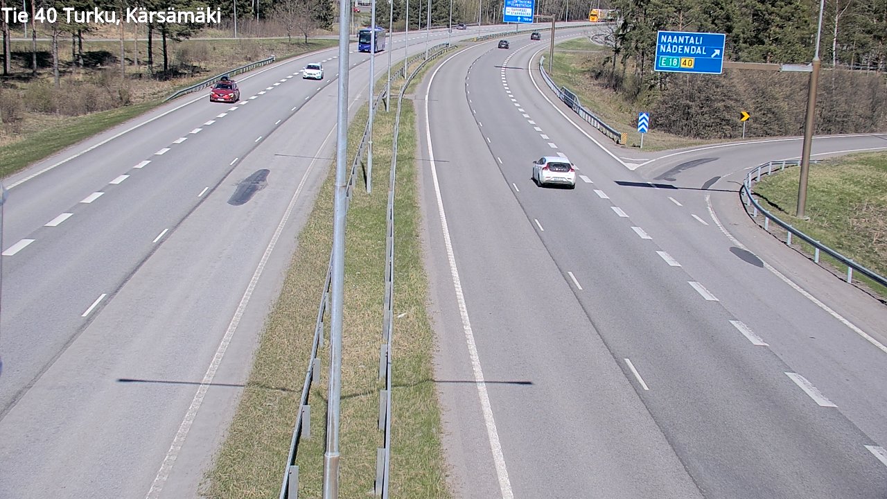 Kelikamerat Kuva Tie 40 Turku, Kärsämäki, Turku, Varsinais-Suomi