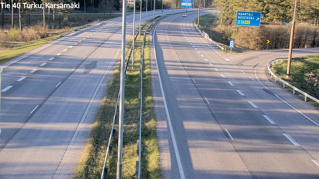 Kelikamerat Kuva Tie 40 Turku, Kärsämäki, Turku, Varsinais-Suomi