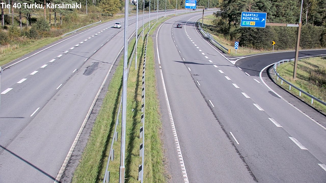 Kelikamerat Kuva Tie 40 Turku, Kärsämäki, Turku, Varsinais-Suomi