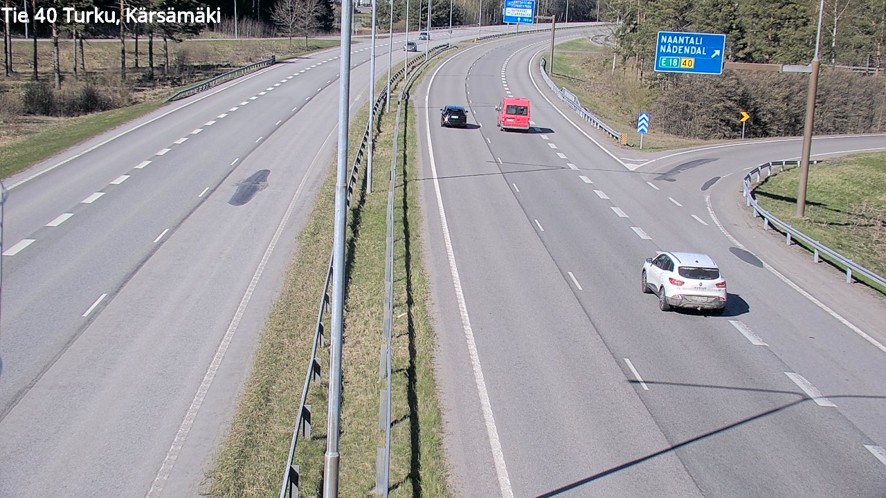 Kelikamerat Kuva Tie 40 Turku, Kärsämäki, Turku, Varsinais-Suomi