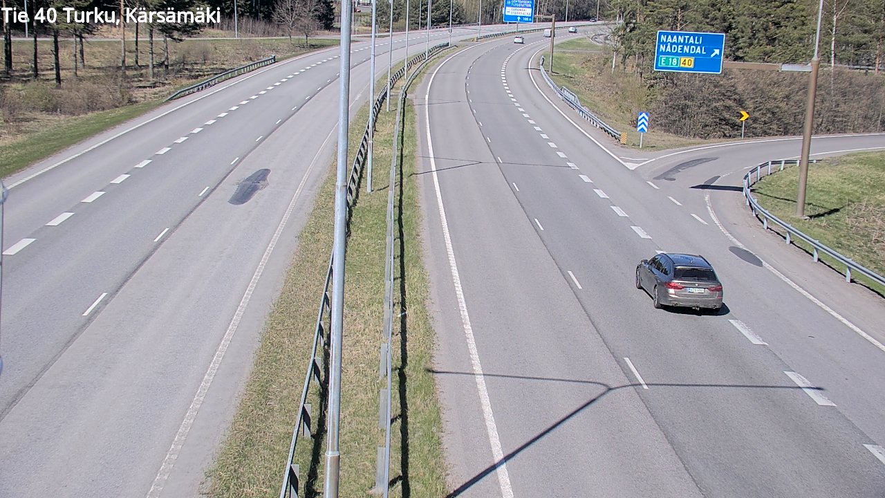 Kelikamerat Kuva Tie 40 Turku, Kärsämäki, Turku, Varsinais-Suomi