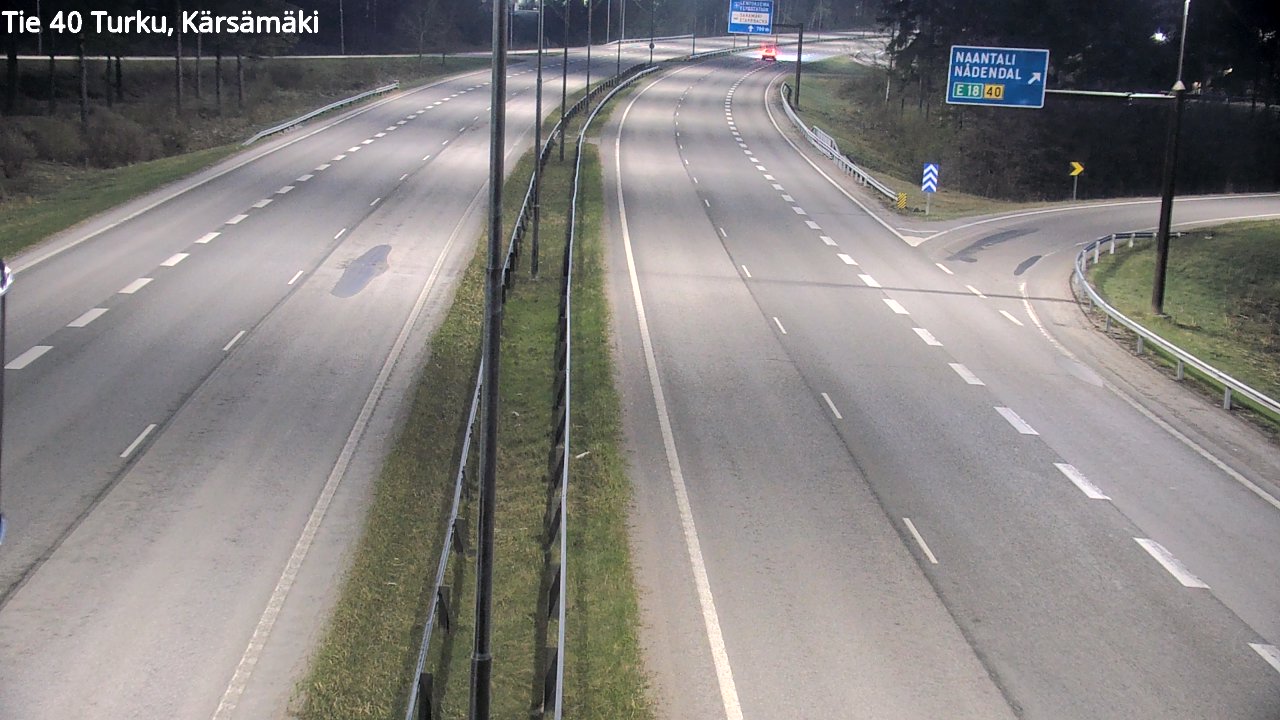 Weather Camera Image Road 40 Turku, Kärsämäki, Turku, Varsinais-Suomi