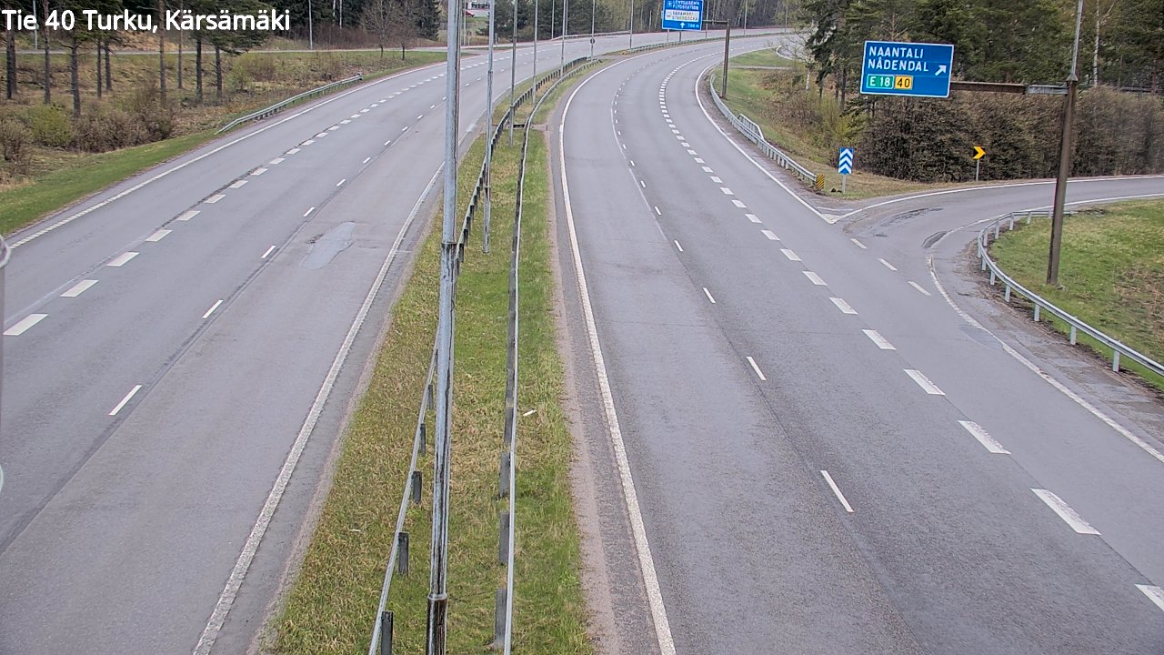 Kelikamerat Kuva Tie 40 Turku, Kärsämäki, Turku, Varsinais-Suomi