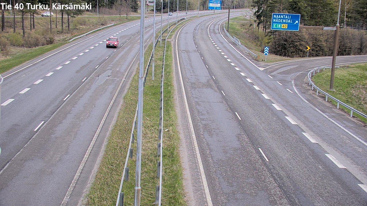 Kelikamerat Kuva Tie 40 Turku, Kärsämäki, Turku, Varsinais-Suomi