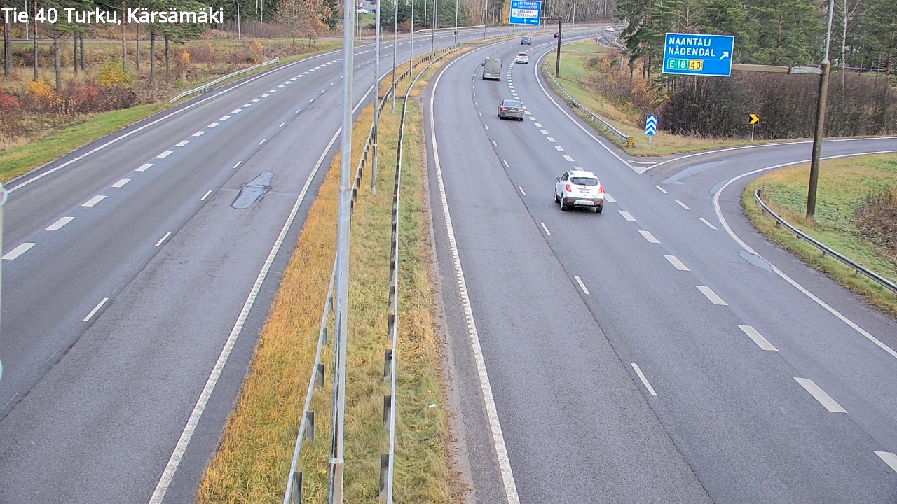 Kelikamerat Kuva Tie 40 Turku, Kärsämäki, Turku, Varsinais-Suomi