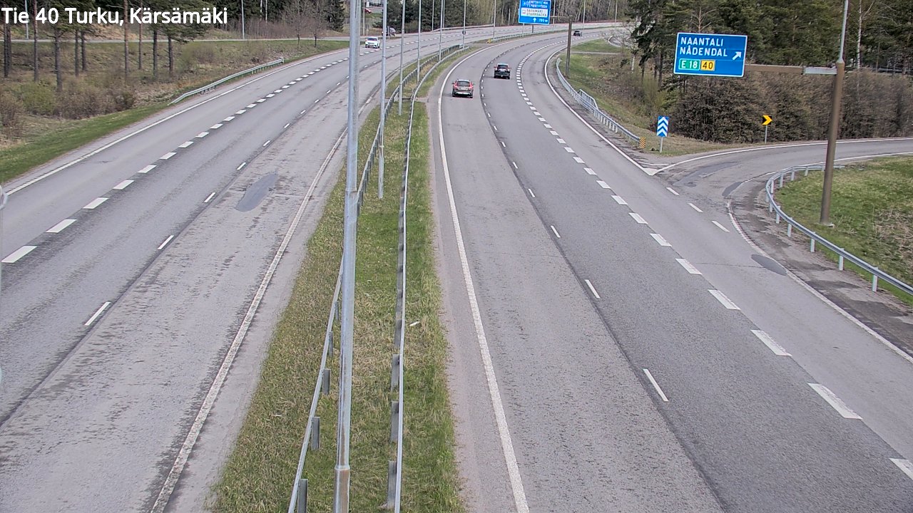 Kelikamerat Kuva Tie 40 Turku, Kärsämäki, Turku, Varsinais-Suomi