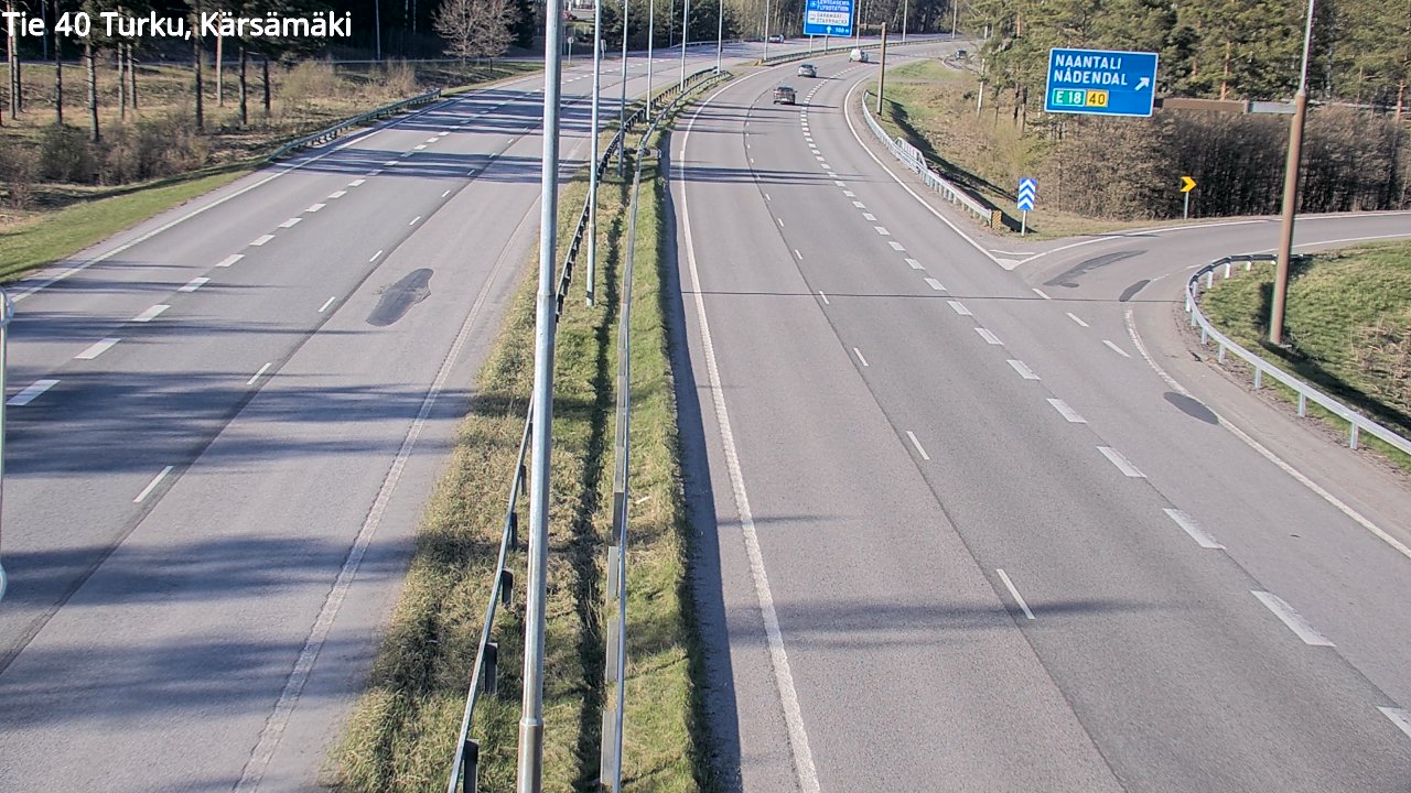 Kelikamerat Kuva Tie 40 Turku, Kärsämäki, Turku, Varsinais-Suomi